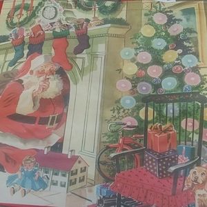 Christmas Reusable Bag / Santa Claus/Doll/ DollHouse/ Puppy/ Christmas Tree